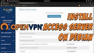 Install OpenVPN Access Server on Debian