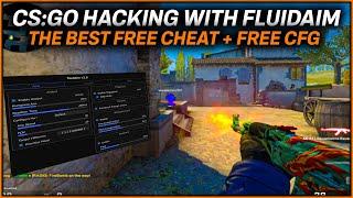 CS:GO HACKING WITH FLUIDAIM | THE BEST FREE CHEAT | DLL & CFG