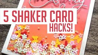 10 Shaker Card Hacks You Should Try!