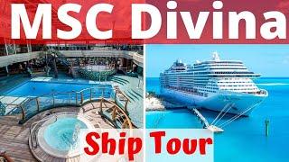 MSC Divina Guided Cruise Ship Tour