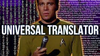 Brief History of the Universal Translator (Star Trek)