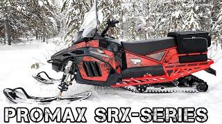 Легкий и мощный снегоход PROMAX SRX-SERIES 500, 700