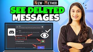 How to see deleted messages on discord 2024 [ Easy Method ]