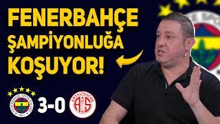 NİHAT KAHVECİ'DEN FENERBAHÇELİ FUTBOLCULARA GÖRÜLMEMİŞ ÖVGÜLER! FENER İLK YARI FİŞİ ÇEKTİ...