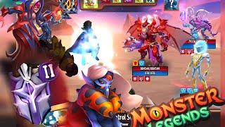 PVP League 2 | To get Salamagmer (Monster Legends)