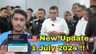 মালয়েশিয়া ভিসা আপডেট!! ইমিগ্রেশন থেকে | Malaysia Visa Update news 2024 | J For Jamal