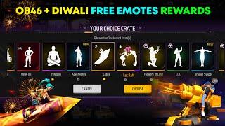 CLAIM OB46 DIWALI EVENT FREE EMOTES -para SAMSUNG,A3,A5,A6,A7,J2,J5,J7,S5,S6,S7,S9,A10,A20,A30,A50