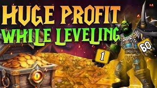 Make INSANE GOLD while leveling! 1- 60 WoW Classic Leveling Guide