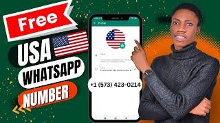 How To Get FREE USA  Number For WhatsApp verification NOW 2023 | Free US Number for WhatsApp 2023