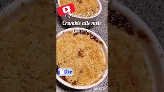 Crumble di mele #shortsvideo #shortvideo #recipe #shortviral