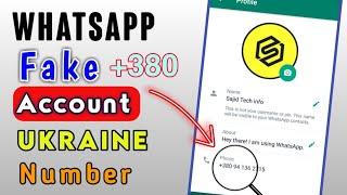 fake WhatsApp create account with Ukraine number | How to get specifically Ukraine number on SafeUM