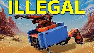 Trying Out Broken Mechanics that will get Banned in Crossout!