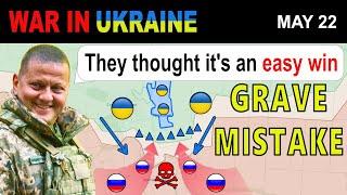 22 May: NOT SO FAST! Ukrainian Forces STOP & COUNTERATTACK RUSSIANS in Urozhaine | War in Ukraine