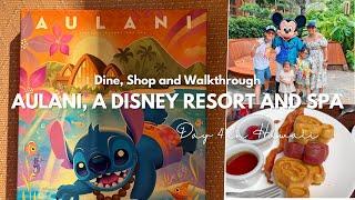 Character Dining and Shopping at Aulani, A Disney Resort and Spa in Hawaii!