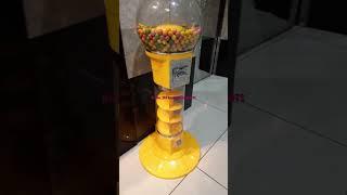 ‍️ Try Me ‍️  Giant Yellow Spiral Gamball Machine #shorts