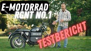 Elektromotorrad RGNT No. 1 Classic 11KW Power; Stylisches Retrodesignmit B196 Führerschein