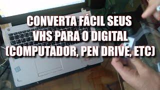 Como CONVERTER VHS para assistir no seu COMPUTADOR