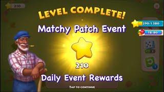 Township : Matchy Patch Event | Daily Event Rewards | Event Rewards #TownshipPro