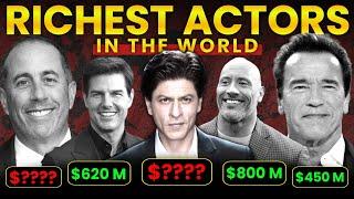 Top 10 Richest Actors in the World 2023 | New list | दुनिया के 10 सबसे अमीर एक्टर | YRB World