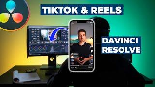 CÓMO EDITAR VÍDEOS para TIKTOK & REELS DaVinci Resolve 18  ​