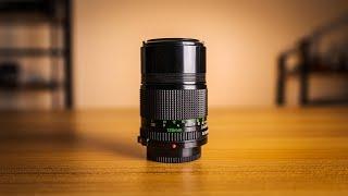 The Canon FD 135mm f/3.5 | A SICK Vintage Camera Lens!