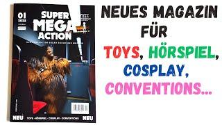 Genial  Neues Nerd | Geek | Cosplay Magazin | Super Mega Action Ausgabe Nr.1