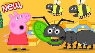 Peppa Pig in Hindi - Big Bug Museum - बड़ा सा बग म्यूजियम - हिंदी Kahaniya - Hindi Cartoons for Kids