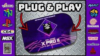 The X Pro II 128GB Plug & Play Console Is Here w/ Over 45K Games!