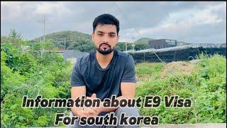 Information about E9 visa for South Korea / EPS Topik