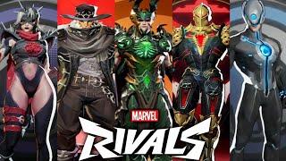 Marvel Rivals Season 1 - All Characters & Skins Showcase (4K 60FPS)