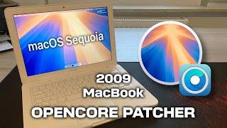 Installing macOS Sequoia using OpenCore Legacy Patcher 2.01 | MacBook Late 2009 [GERMAN]