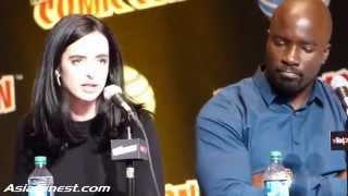 Krysten Ritter talks about Jessica Jones at Marvel Comics Panel New York Comic Con 2015