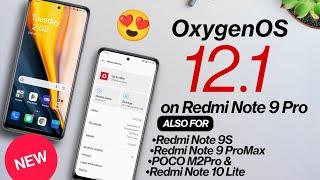 Oxygen OS 12.1 On Redmi Note 9 Pro | Is it good enough?