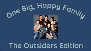 One Big, Happy Family: The Outsiders Edition #shorts