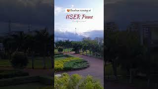 Random evening at IISER Pune #iiser #iiserpune #iit #jee #pune #campus #college #hostel #dream #life