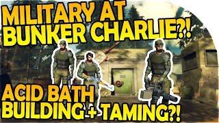MILITARY AT BUNKER CHARLIE? - TAMING! - ACID BATH BUILDING - Last Day On Earth Survival 1.5.7 Update