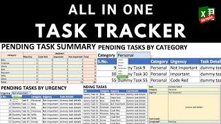 Set Up Your Excel Task Tracker... in UNDER 20 MINUTES?