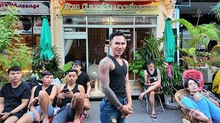  SUPERTOWN'S BOYS WARMING UP! Gay Pattaya Jomtien Complex (27 January 2024) 4K Walk Thailand 