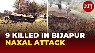 Chhattisgarh Horror: IED Blast Kills 9 Security Personnel in Bijapur Attack