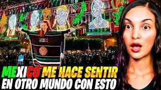 CUBANA SORPRENDIDA con el MES PATRIO en MÉXICO ASÍ SE VE el ZÓCALO CDMX por la INDEPENDENCIA