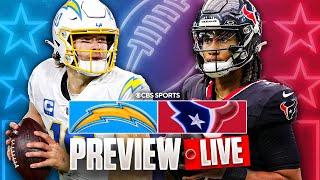 Chargers at Texans LIVE Preview & Predictions | 2025 NFL Playoffs Get Underway 