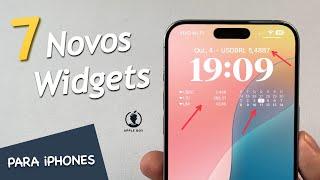 7 (Incríveis) NOVOS WIDGETS para usar com seu iPhone 