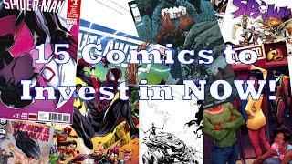 15 Comics to Invest in NOW | Massive Comic Unboxing | CGC & Raw