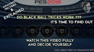 Black ball tricks work? Full analysis and explanation| Part 1 #PESMobile #PES2019Mobile