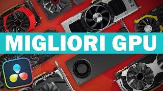 Top 25 SCHEDE VIDEO per DaVinci Resolve - Migliori GPU per DaVinci Resolve