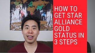 How To Get Star Alliance Gold Status in 3 Steps