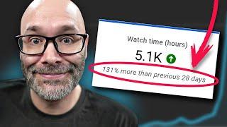 Get More Watch Time On YouTube With These 3 Things