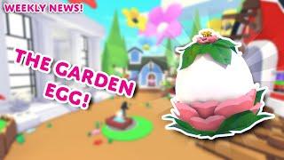 The Garden Egg Releases THIS WEEK! What's In The PET SHOP VAULT?!️ Adopt Me! Weekly News