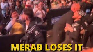 Merab Dvalishvili confronts disrespectful fan at UFC 310