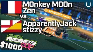 Zen & M0nkey M00n vs ApparentlyJack & Stizzy | $2,000 2v2 Tournament | EU ATR Cup 7